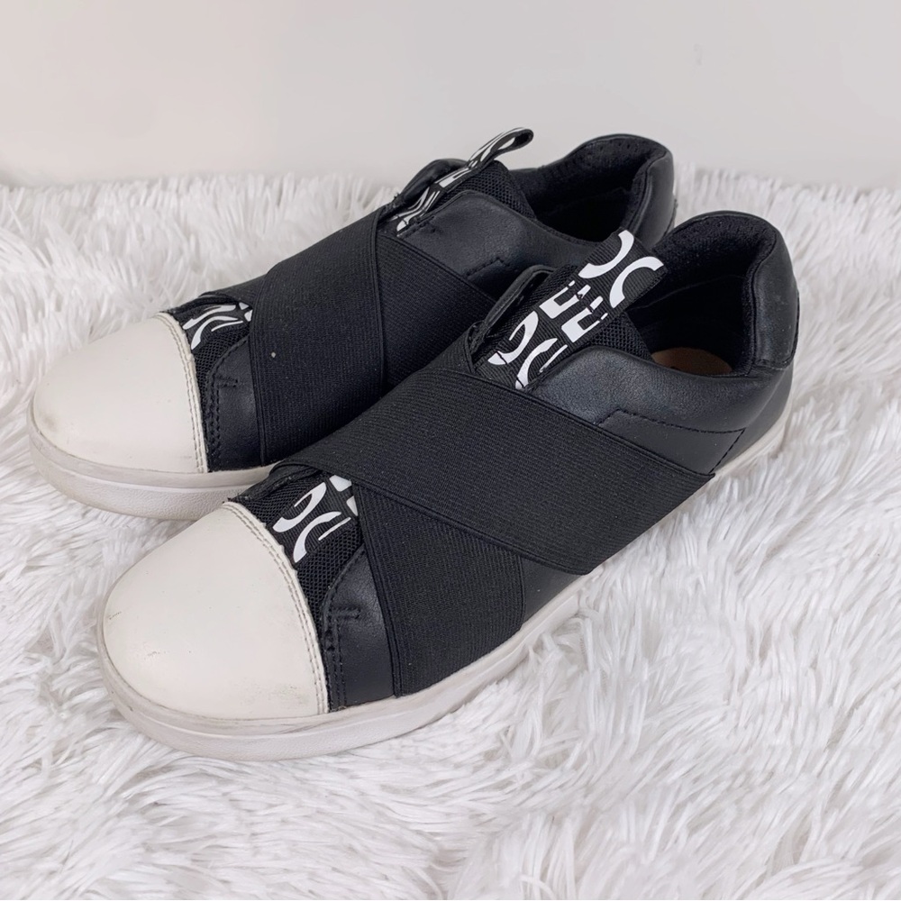 Geox big boy Black Slip-On leather Sneakers